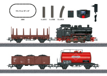 Märklin 29890 - H0 - Digital-Startset Dampflok BR 89 mit 3 Güterwagen, DB, Ep. III